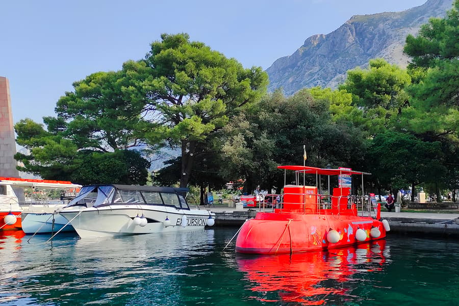 From Kotor: Boka Bay Panorama and Underwater Experience in a Submarine, Kotor