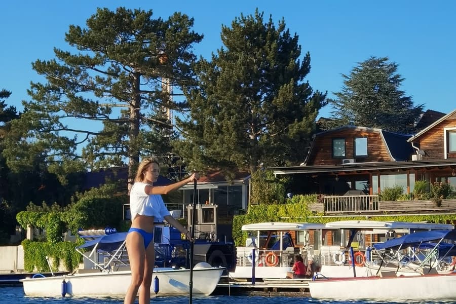 Vienna: Stand-Up Paddleboard Rental, at Vienna Watersports