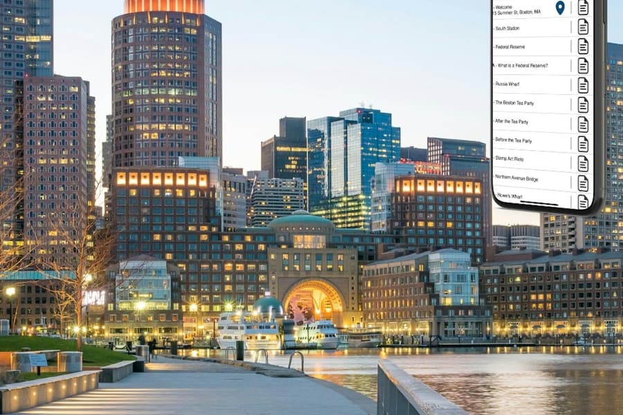 Boston Harbor Self-Guided Audio Tour, Boston