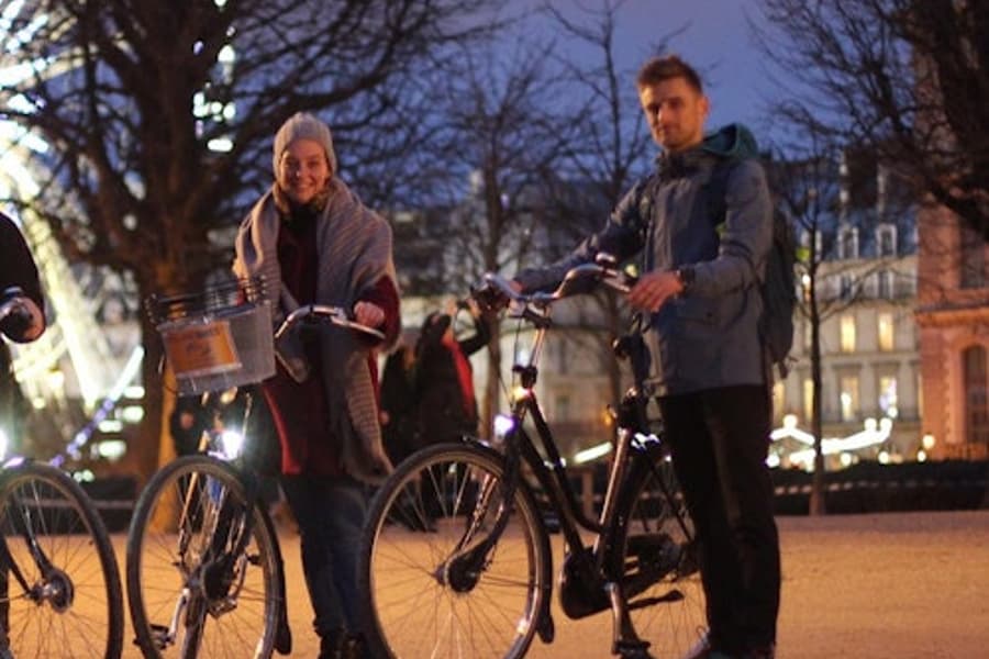 Paris: Guided Night Bike Tour, at Paris Bike Tours, Paris