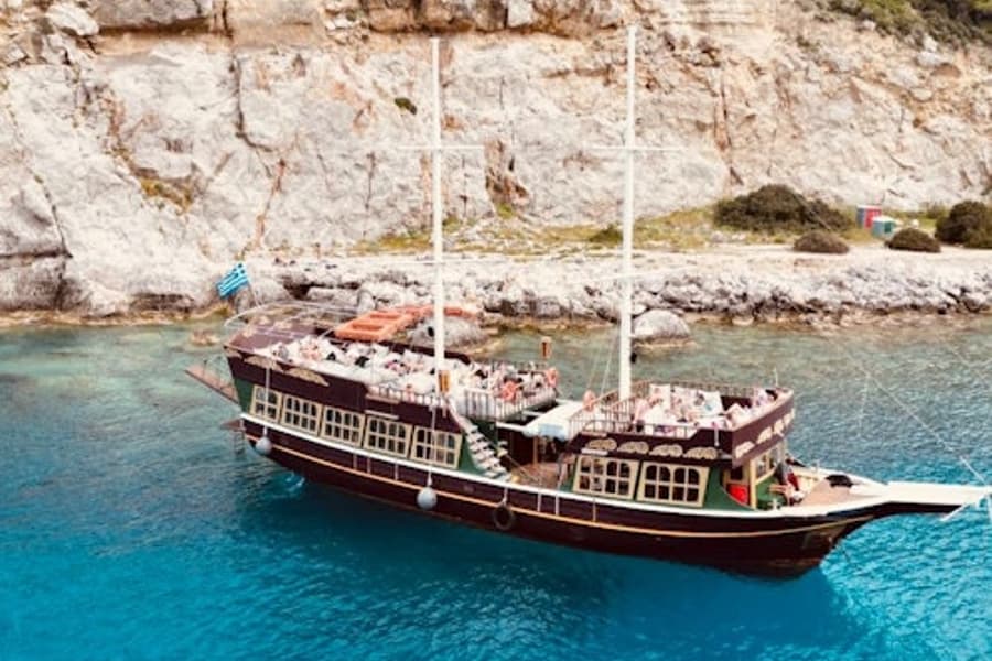 Rhodes: Day Cruise with BBQ Meal + Unlimited Drinks, Rhodes