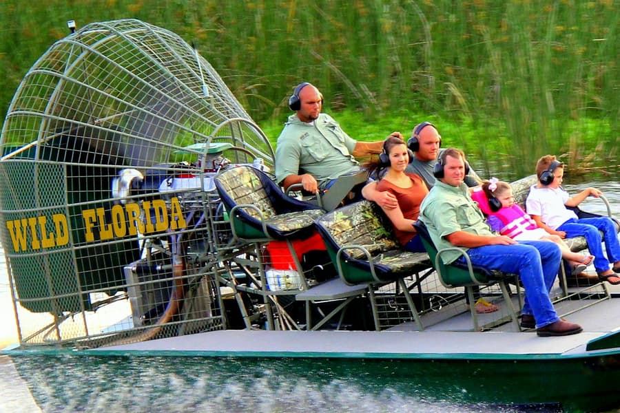 Wild Florida 30-minute Everglades Airboat Tour, at Wild Florida, Kenansville