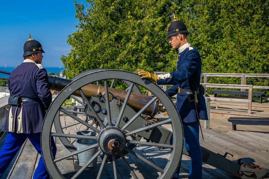 Fort Mackinac: Entry Ticket, at Mackinac Island State Park Commission-Mackinac State Historic Parks, Mackinac Island