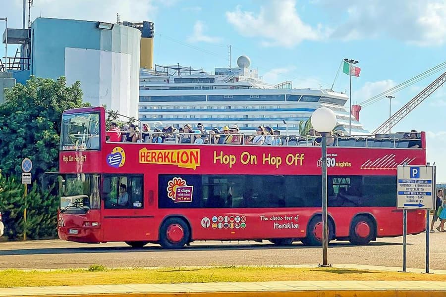 Sights of Athens: Heraklion Hop-on Hop-off Bus Tour, Heraklion
