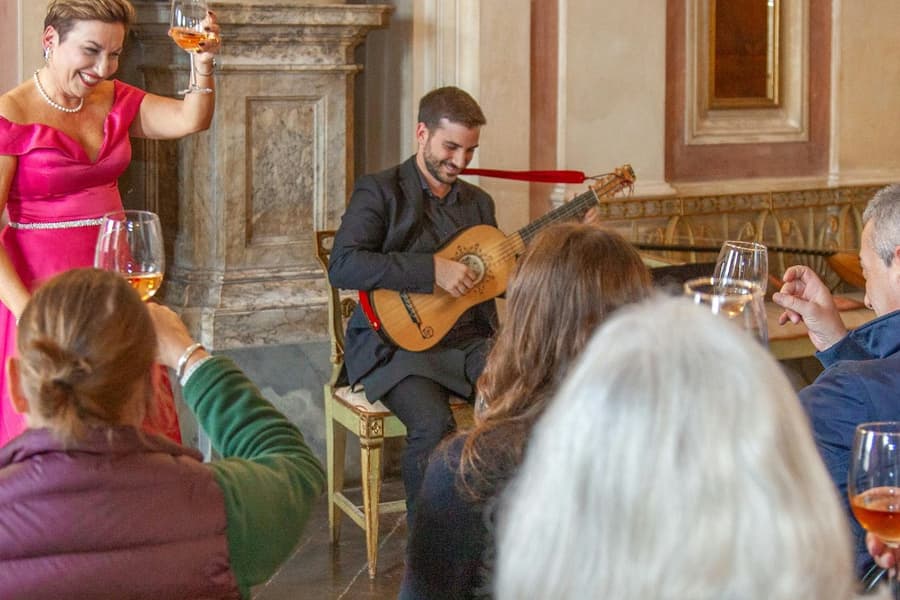 Palazzo Chigi Zondadari: Entry + Guided Tour + Opera Concert, at Siena Opera, Siena