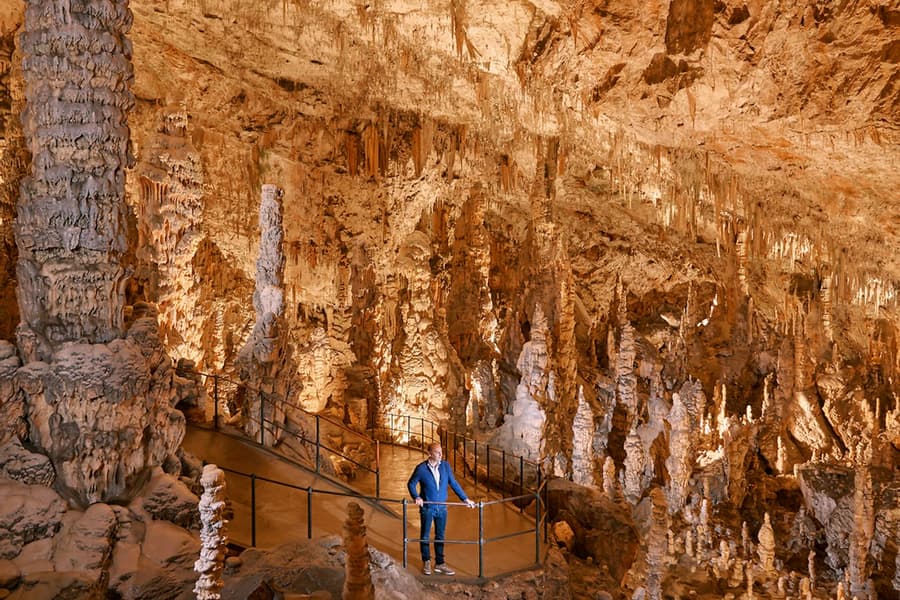 Postojna Cave & Predjama Castle: Half-Day Tour from Ljubljana, at Postojna Cave, Postojna