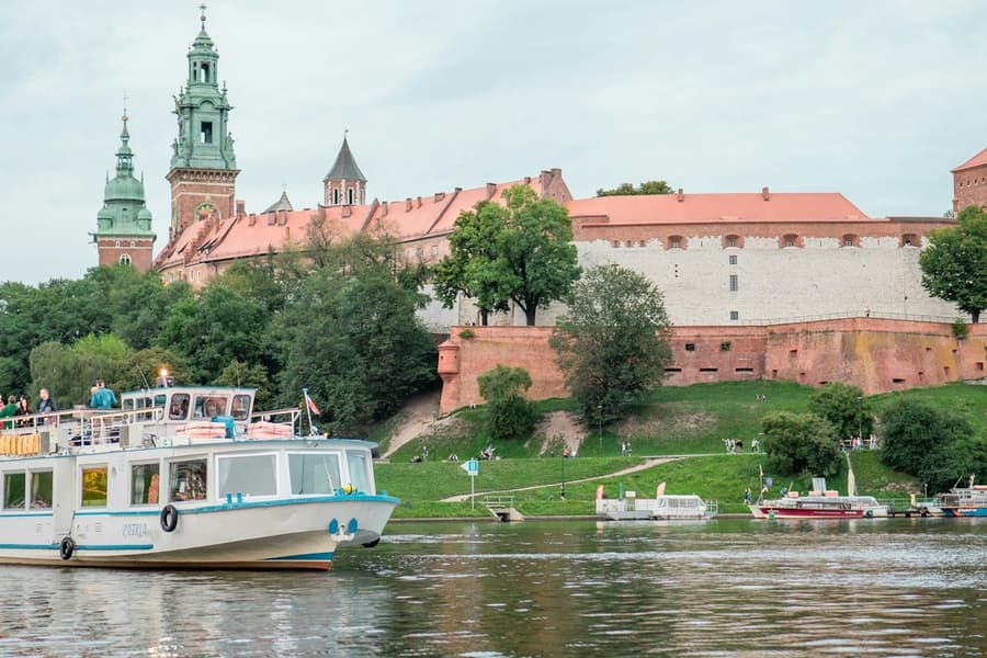 Krakow: Vistula River Sightseeing Cruise with Audio Guide, at Krakow Cruises