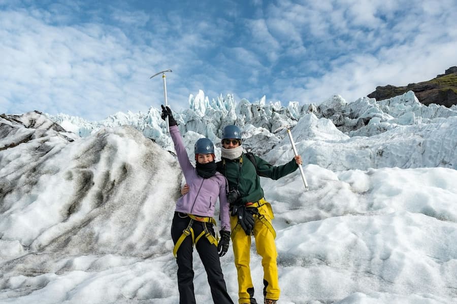 Vatnajökull Glacier: Guided Tour with Transport from Skaftafell tickets at Glacier Adventures Iceland