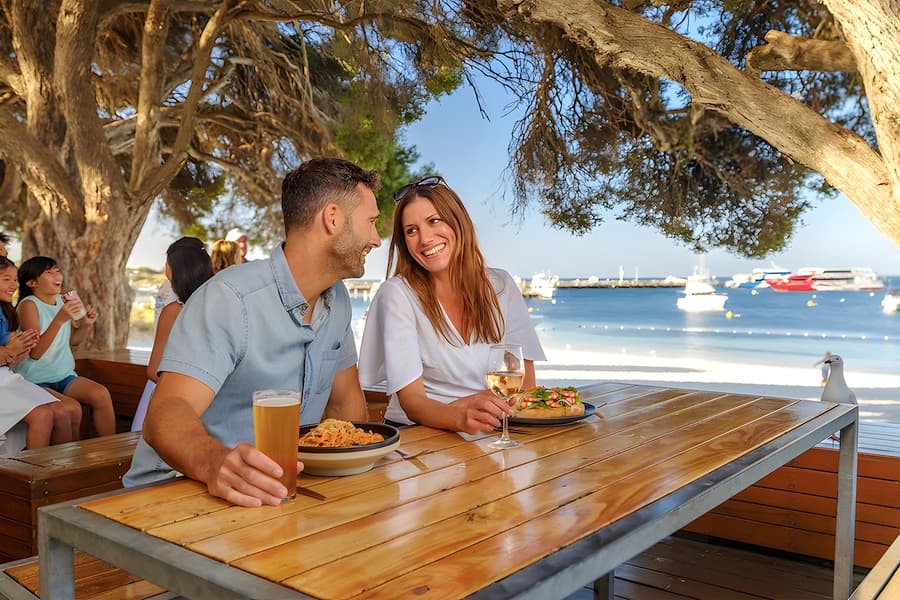 از فرمنتل: تور بزرگ جزیره روتنست با کشتی و ناهار, Fremantle