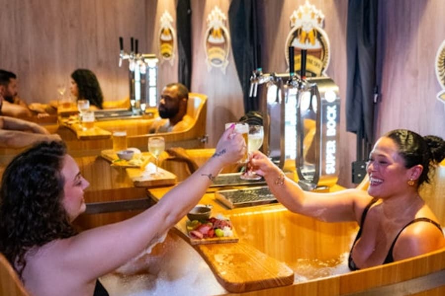 Beer & Wine Spa Lisbon: Entry + Drinks, at Lisbon Spas & Thermes
