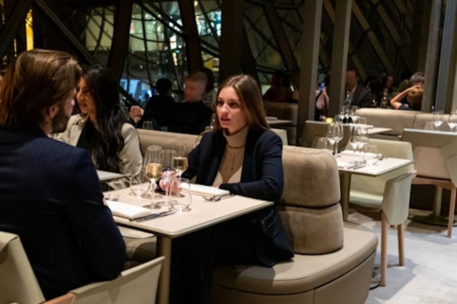 Eiffel Tower: Dinner at Madame Brasserie, at Madame Brasserie