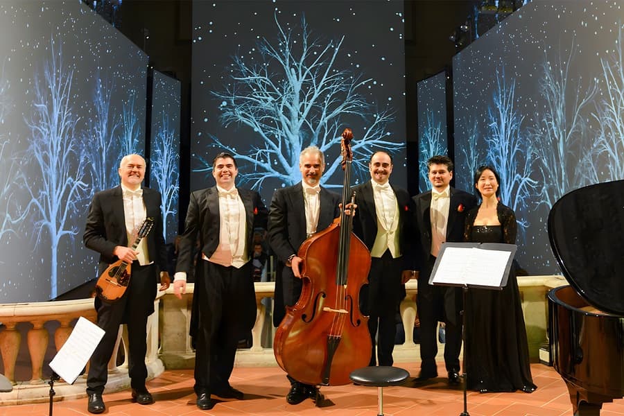 Tuscan Dinner and Three Tenors Concert in Florence, at P.za della Signoria