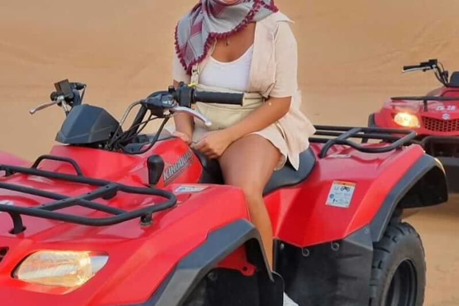 Dubai Desert: Red Dune Safari with Quad Bike, Sandboarding & Camels, at Dubai Desert Safari