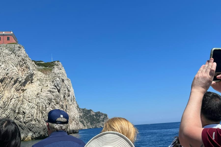 Capri: Guided Boat Tour + Drinks + Snorkeling, at Capri Cruises & Boat Tours, Capri