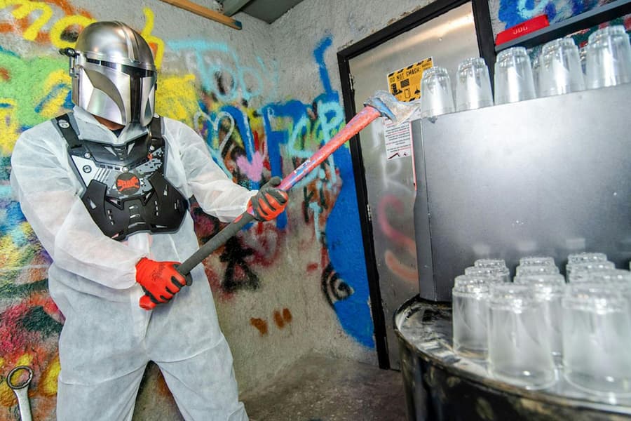 The Smash Room Dubai - Smash the stress away and have fun, at The Smash Room Dubai