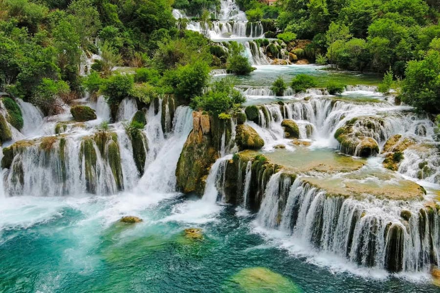 Krka Waterfalls and Šibenik Private Tour from Split, Split
