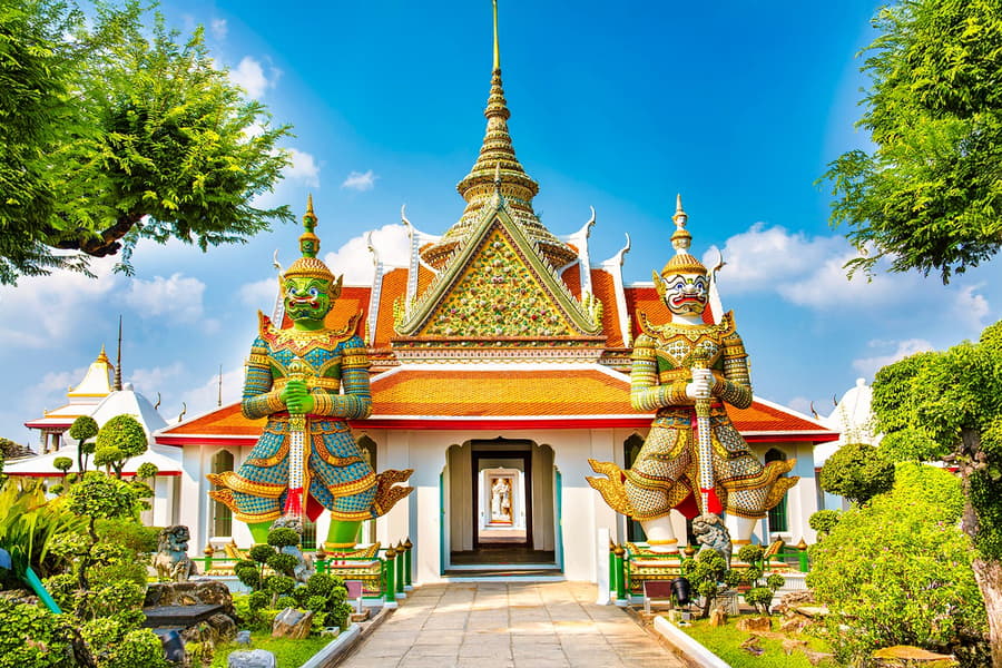 Bangkok City Highlights – Grand Palace, Wat Arun, and Wat Pho Guided Walking Tour, Bangkok