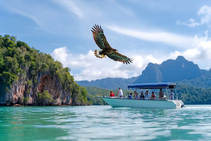 By Catamaran: Langkawi Island Hopping Tour with Lunch
, Langkawi