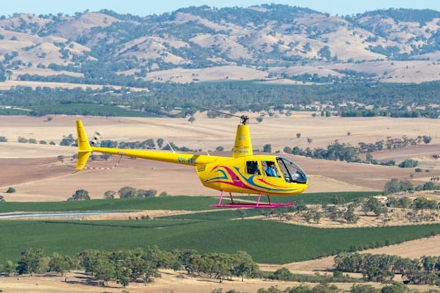 หุบเขาบาโรซ่า: ทัวร์เฮลิคอปเตอร์ส่วนตัว 30 นาที, at Barossa Valley Helicopter Flights, Lyndoch