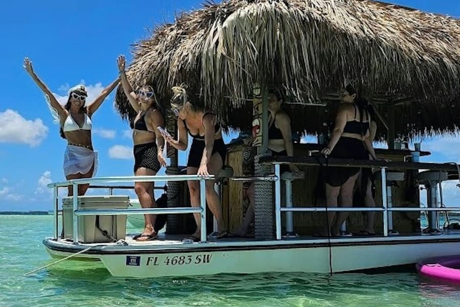 Private Key West: Sandbar Trip on a Tiki Boat, Key West