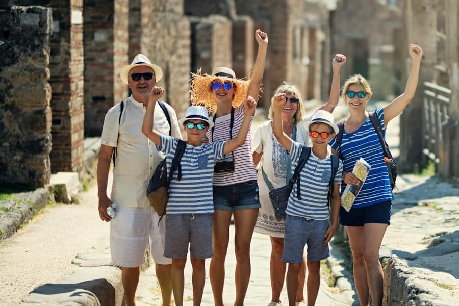 Pompeii & Herculaneum: Small Group Guided Tour with Lunch, at Pompeii Day Trips from Naples