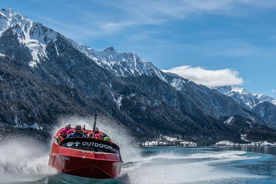 Winter Jetboat Interlaken, at Jetboat Interlaken