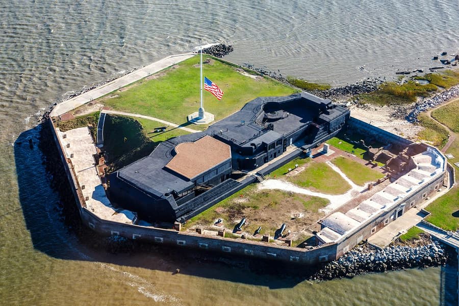 Fort Sumter Tour with Round Trip Ferry tickets at Fort Sumter