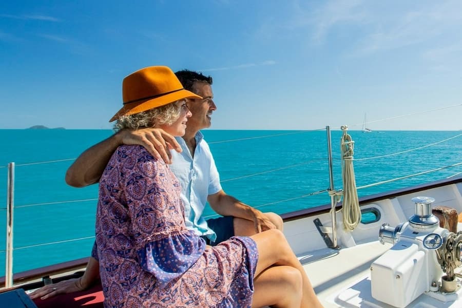 Airlie Beach: Lady Enid Sailing Tour to Whitehaven Beach + Snorkeling tickets at Airlie Beach Cruises