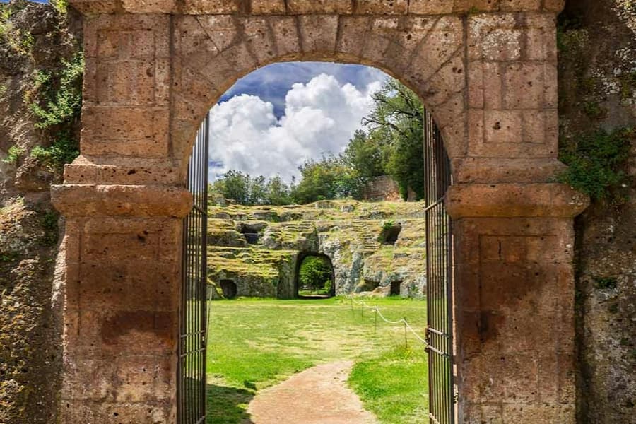 Roman Amphitheater of Sutri: Entry Ticket, at Amphitheater and Archaeological Park of Sutri, Sutri