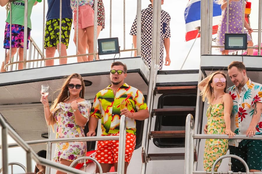 Promthep & Krating Cape: Sunset Cruise + Dinner + Drink + Transfers, at Phuket Cruises & Boat Transfers, Phuket