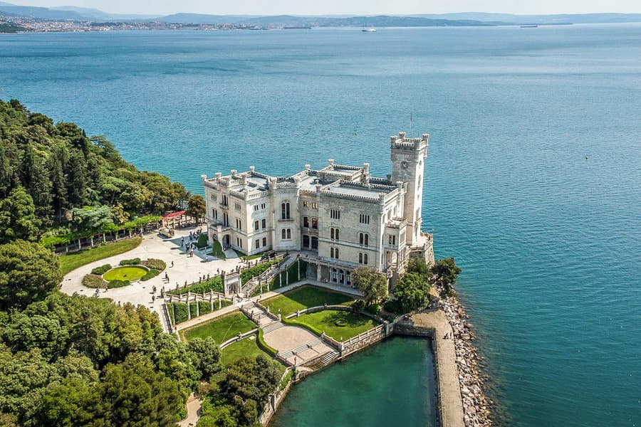 Miramare Castle Entry Tickets with Audio Guide, at Miramare Castle, Trieste