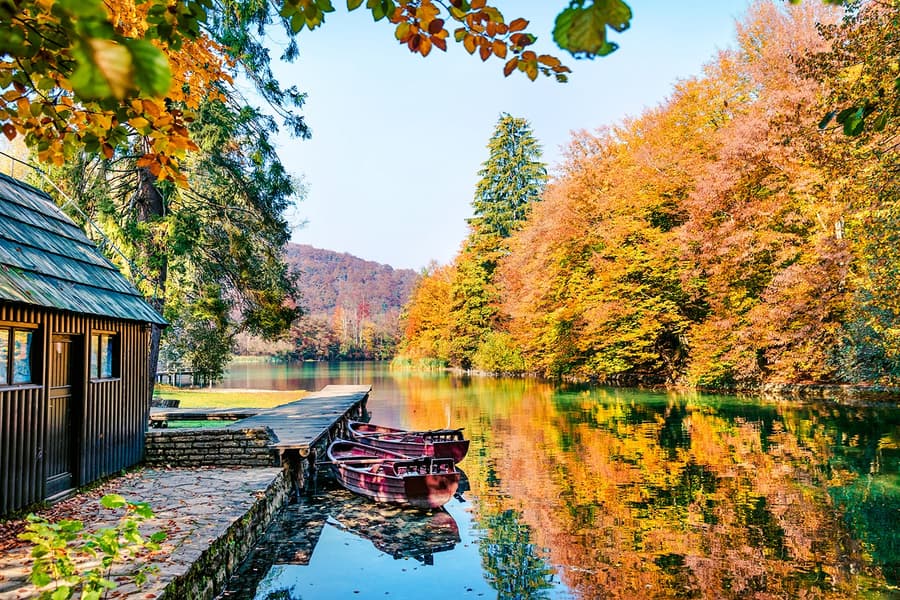 From Trogir: Full-Day Guided Tour of Plitvice Lakes National Park, Trogir