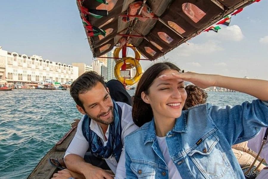 Dubai: Guided Sightseeing Tour from Abu Dhabi + Optional Burj Khalifa, at Dubai Day Trips from Abu Dhabi, Abu Dhabi