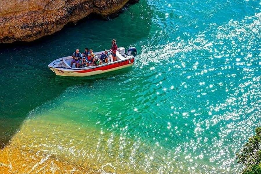 Benagil Caves: Guided Cruise from Armação de Pêra, at Benagil Caves Boat Tours, Portimao