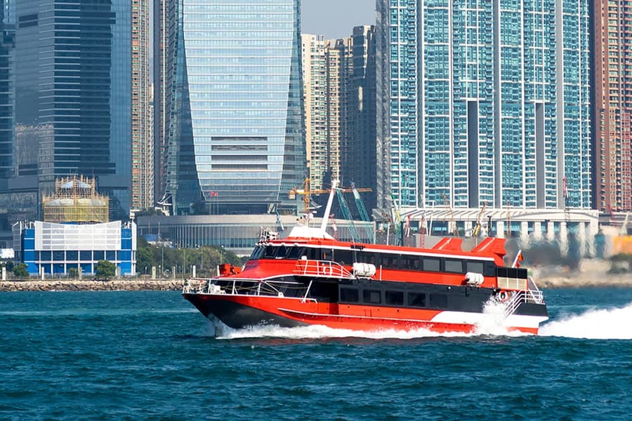 TurboJET Tickets: Hong Kong–Macau Ferry Terminal to Macau Outer Harbour Terminal, Hong Kong