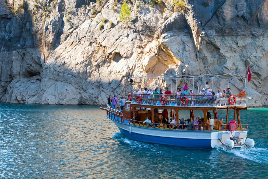 Side: Guided Jeep Safari + Boat Tour + Lunch, at Side Outdoor Activities, Side