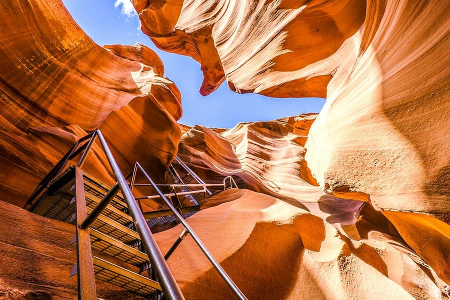 Dixie's Lower Antelope Canyon Tour with Navajo Guide, at Lower Antelope Canyon, Page