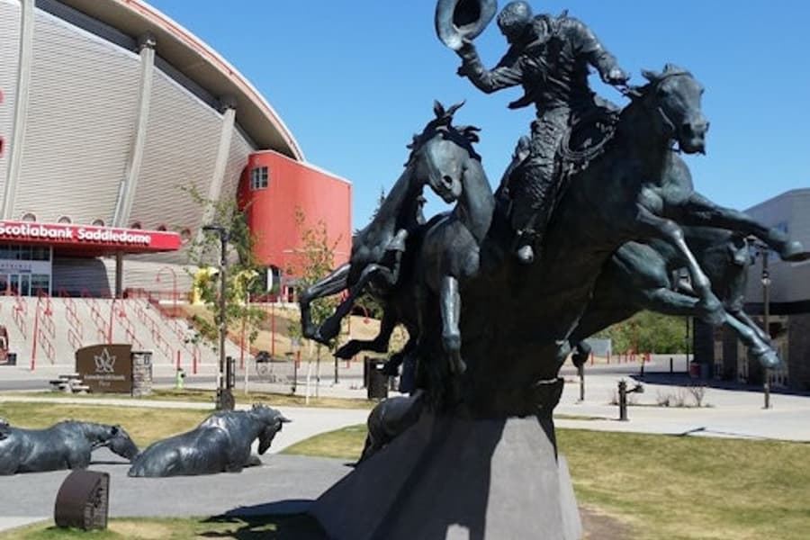 Calgary's Stampede Park: Art & the Wild West Walking Tour, Calgary