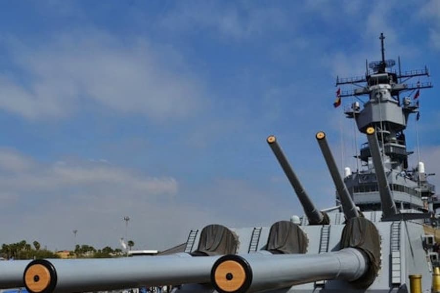 Battleship IOWA: Entry Ticket + Guided President's Tour, at Battleship Iowa