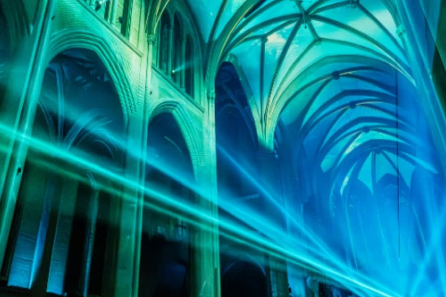 Grace Cathedral: AURA - An Immersive Odyssey of Breathtaking Proportions, at Grace Cathedral