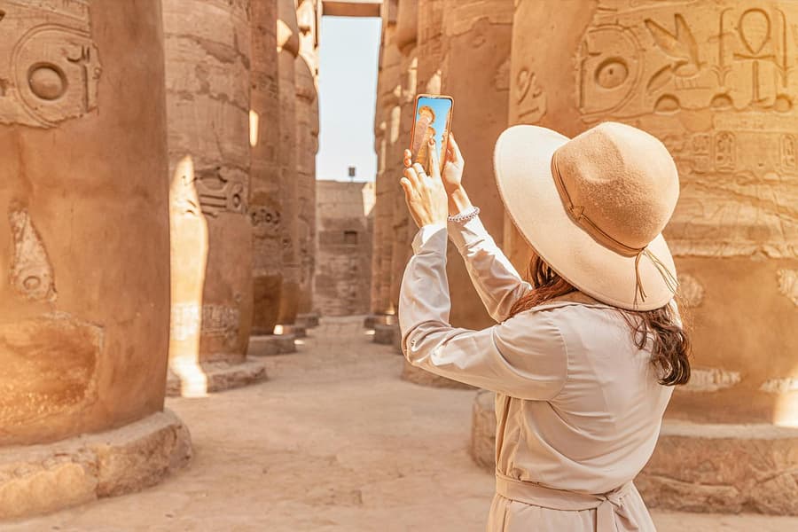 Karnak Temple Tickets, at Karnak Temple, Luxor