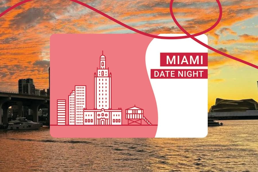 Miami Date Night Package, at Miami City Cards