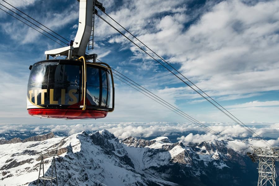 Mount Titlis, Eternal Snow and Glacier: Transport from Zurich, Gadmen