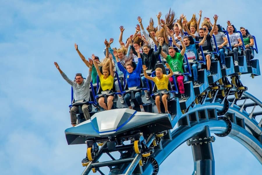 Energylandia: Entry Ticket + Roundtrip Transport from Krakow, at Energylandia