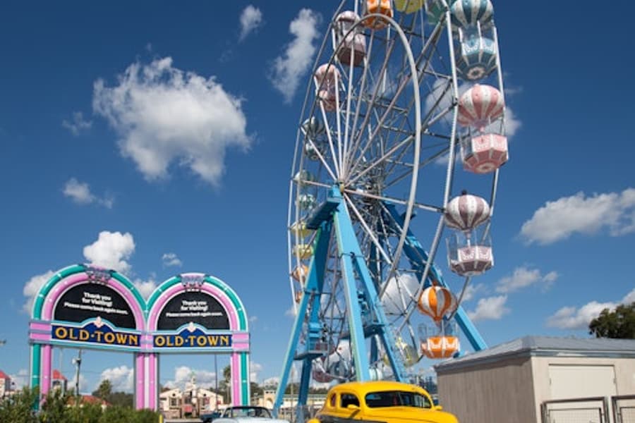 Pas Tiket Ferris Wheel dan Tarikan Old Town Kissimmee, at Old Town Kissimmee, Kissimmee
