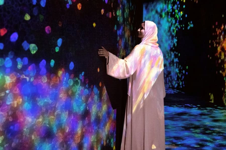Abu Dhabi: teamLab Phenomena, at teamLab Phenomena Abu Dhabi, Abu Dhabi