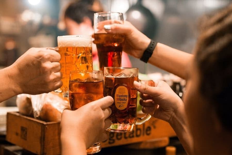 Shinjuku Izakaya Food Walking Tour with 14 Tastings and Drinks tickets at Japan