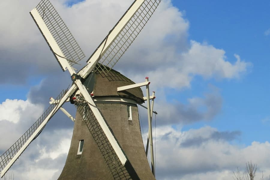 Windmill Amsterdam Sloten, at The Sloten Windmill