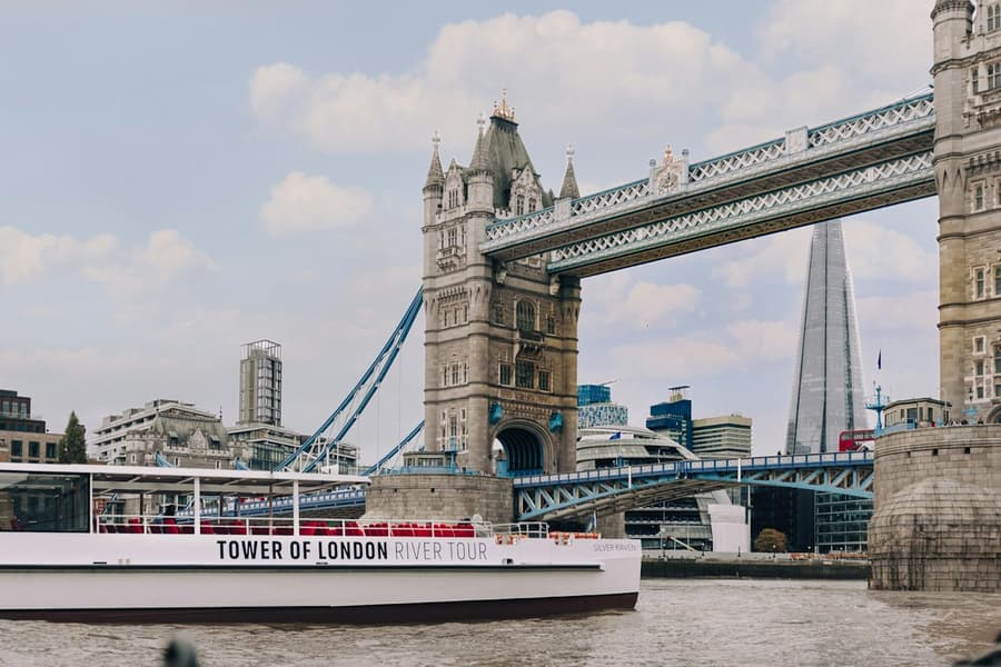 London: Guided Thames River Cruise, at Tower of London