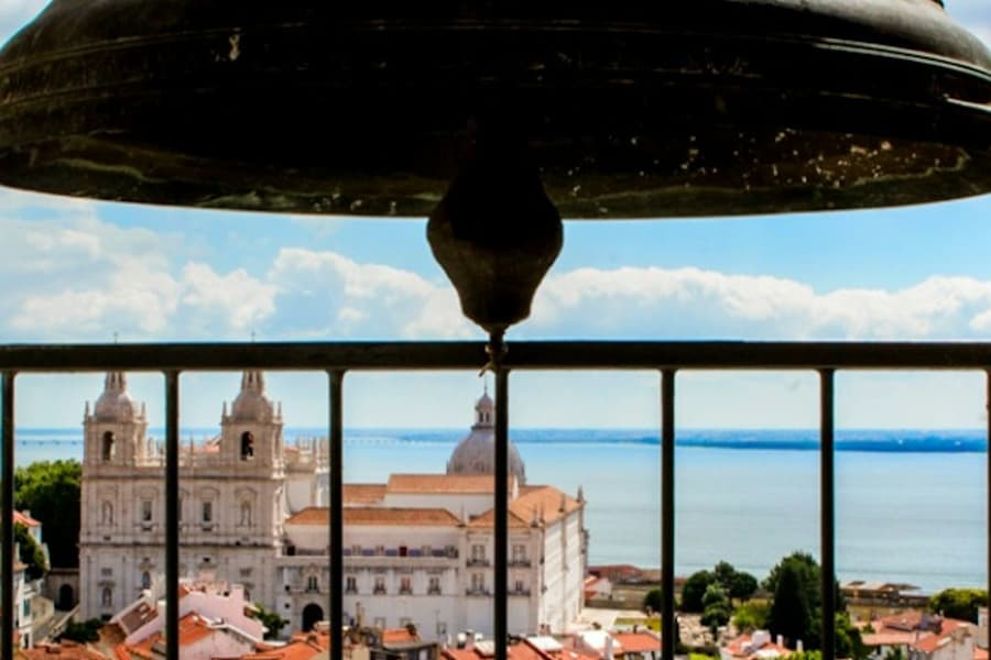 Tower of Saint George’s Castle Church + Drink, at Tower of St. George's Castle Church, Lisbon